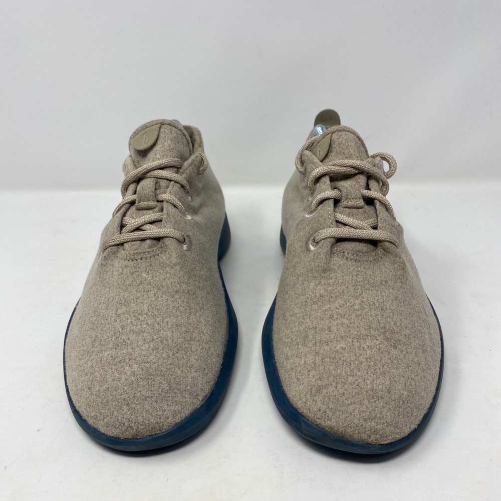 Allbirds Wool Runners Merino Running Shoes Beige Sneaker Lace up Women's Size 10
